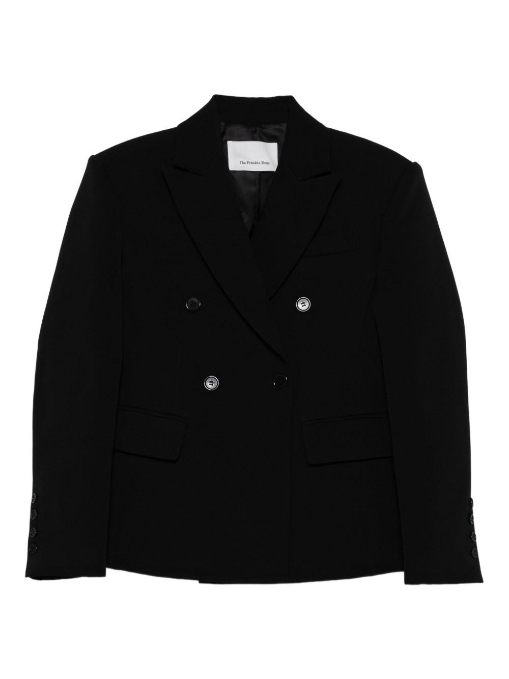 THE FRANKIE SHOP Doyer Double-Breasted Blazer Jacket