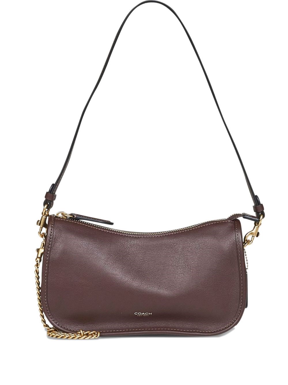 Coach Waverly Leather Shoulder Bag