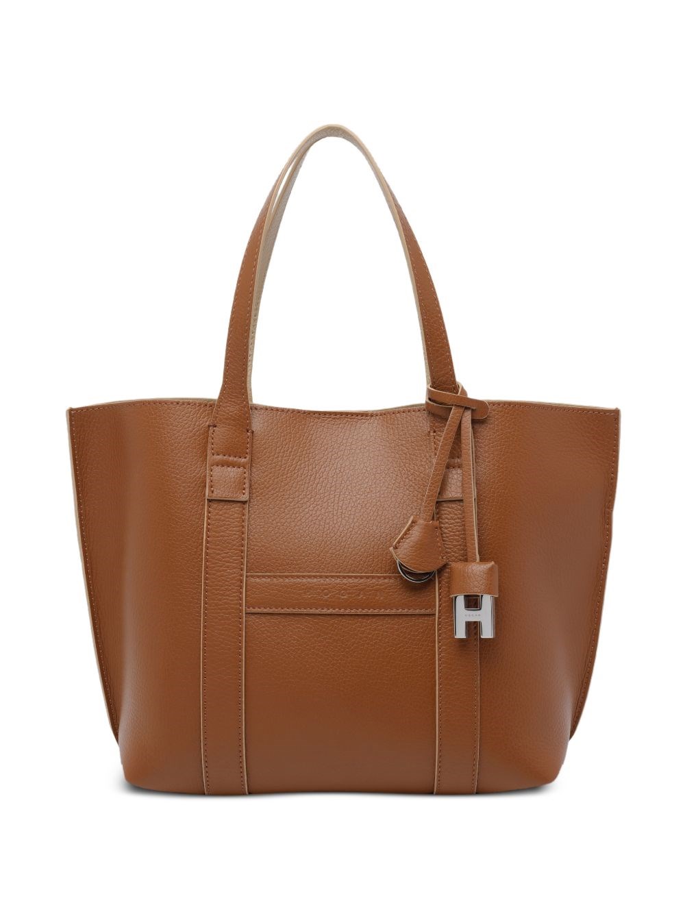 Hogan Script Small Leather Tote Bag Hogan Script Small Leather Tote Bag