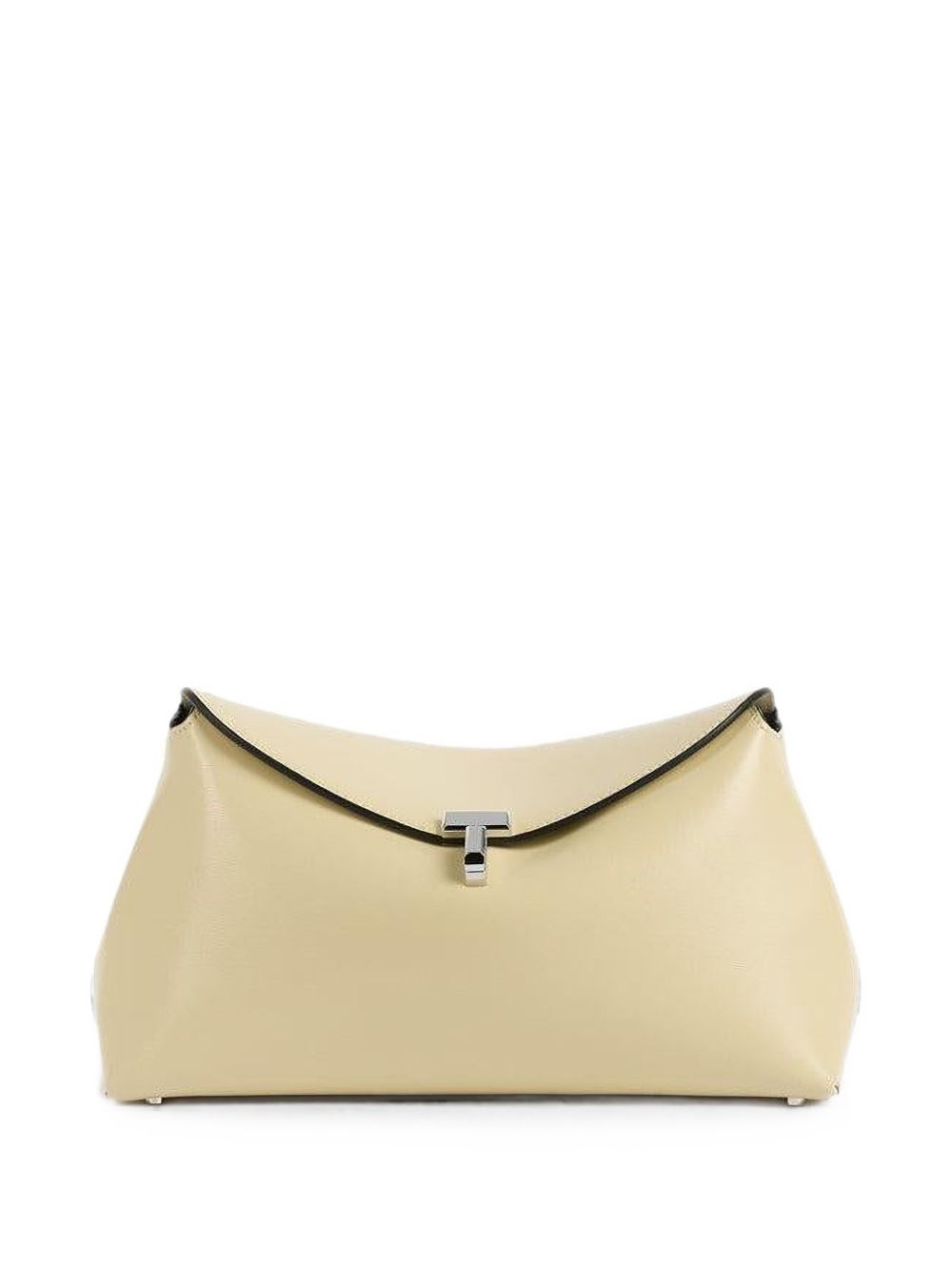TOTEME T-Lock Leather Clutch