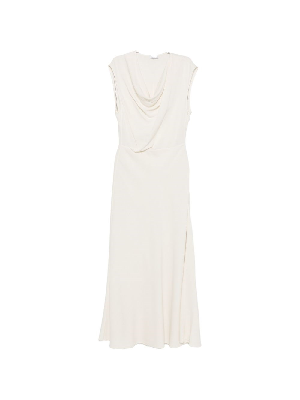 BRUNELLO CUCINELLI Brunello Cucinelli Silk Blend Midi Dress　ブルネロ・クチネリ シルクブレンド ミディドレス