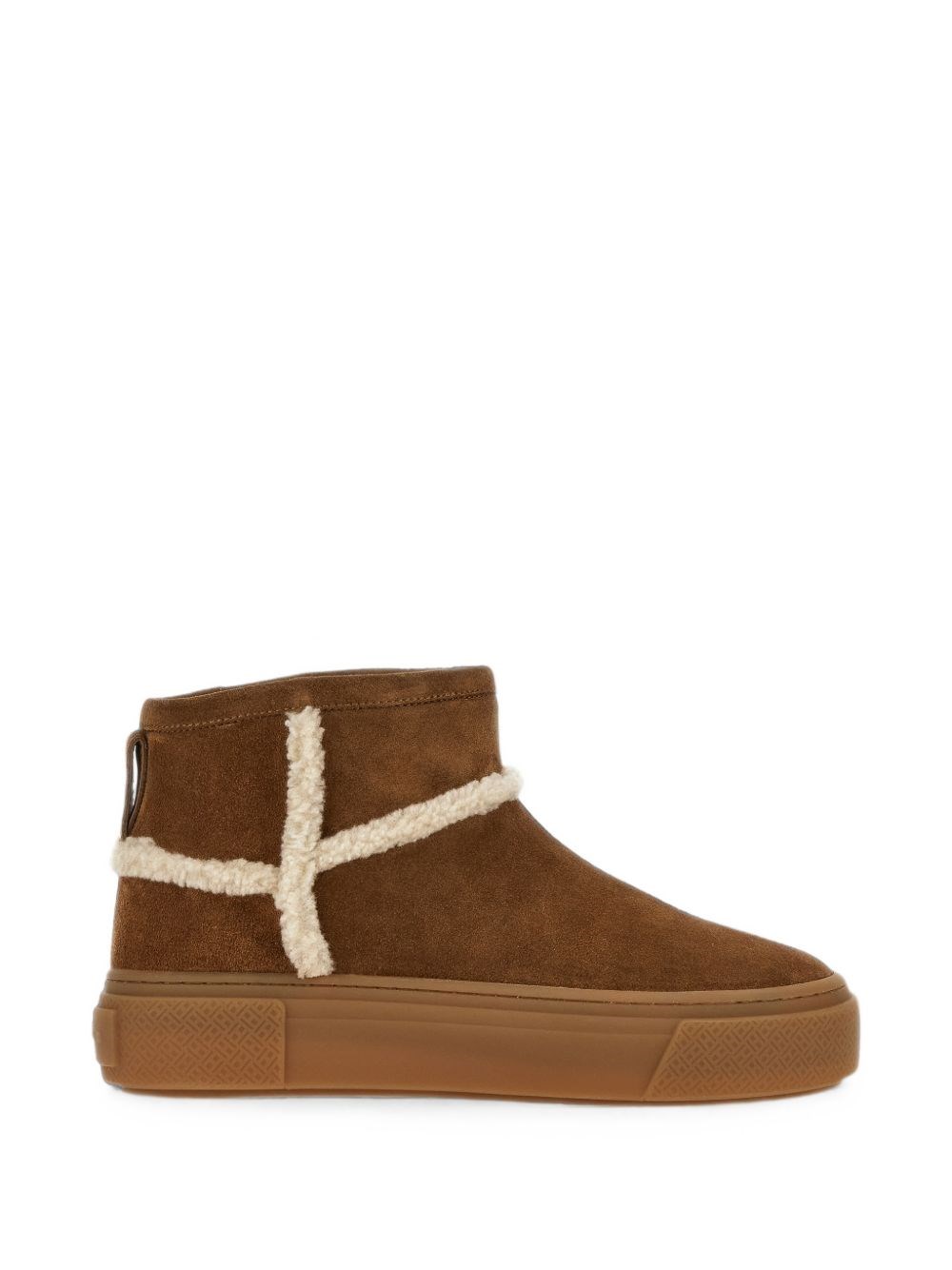 Hogan H705 Suede Leather Ankle Boots Hogan