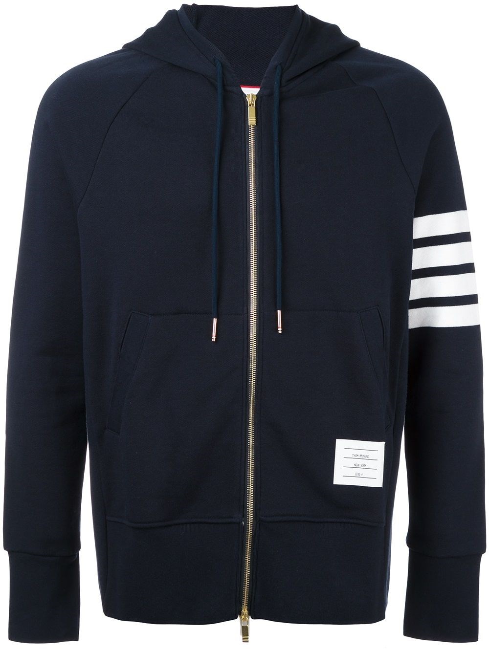 Thom Browne Cotton Zipped Hoodie