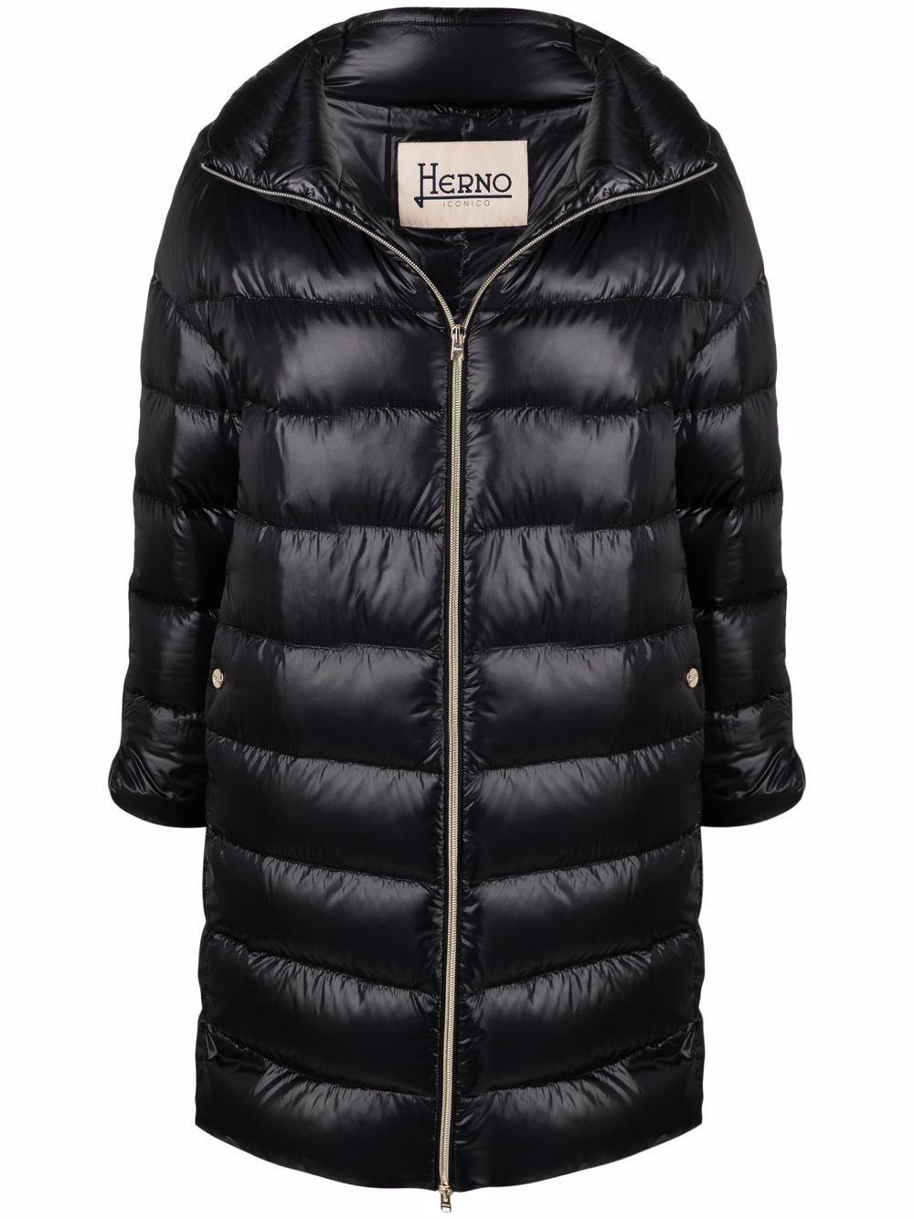 Herno Giacca Midi In Piuma Matilde