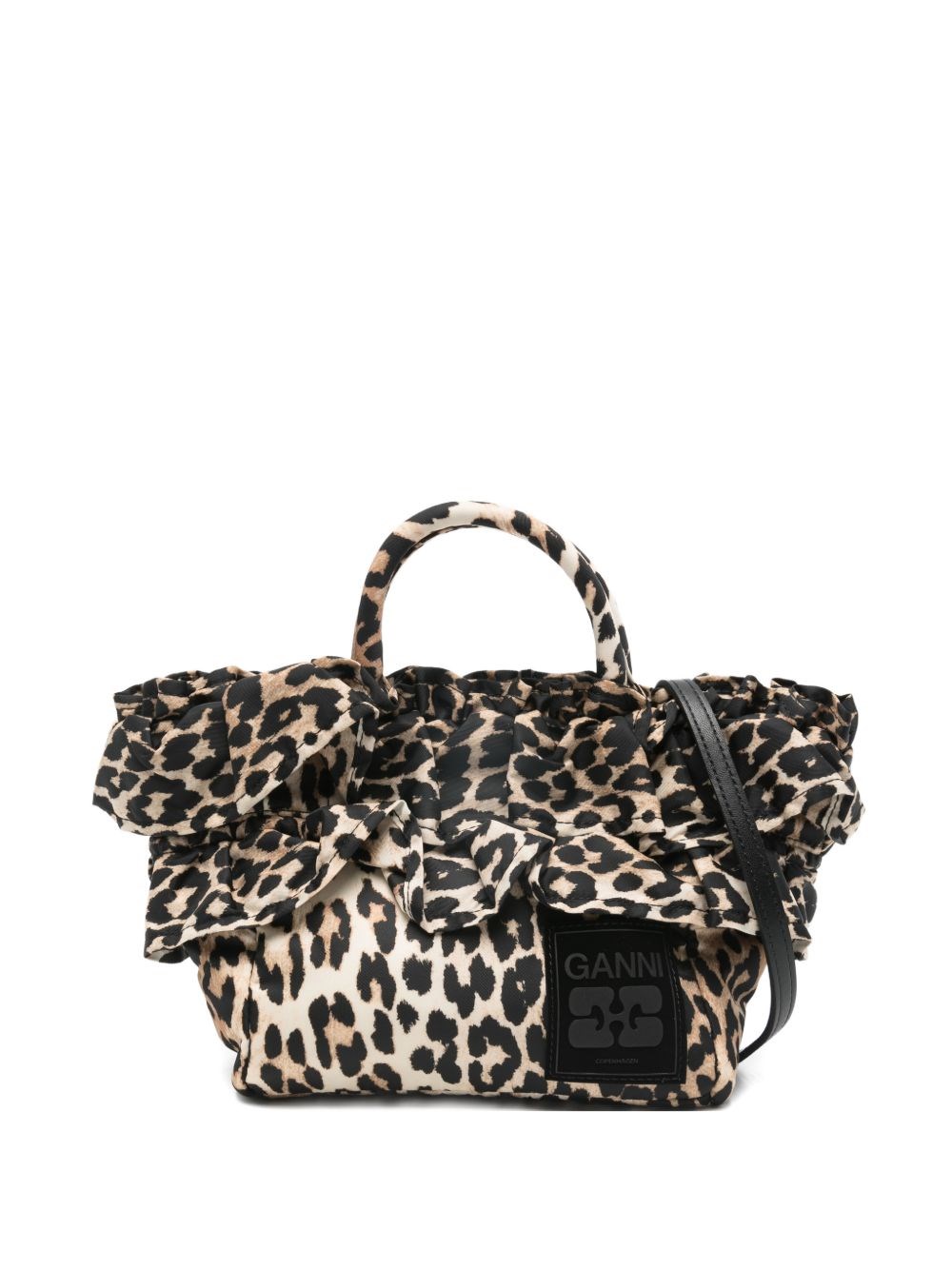 GANNI Nylon Mini Tote Bag