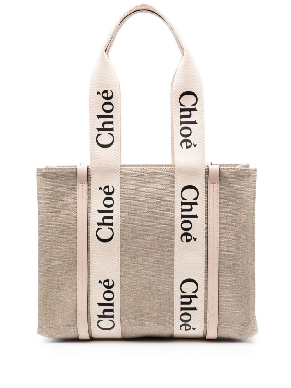 CHLOÉ 'Woody Medium' Shopping Bag