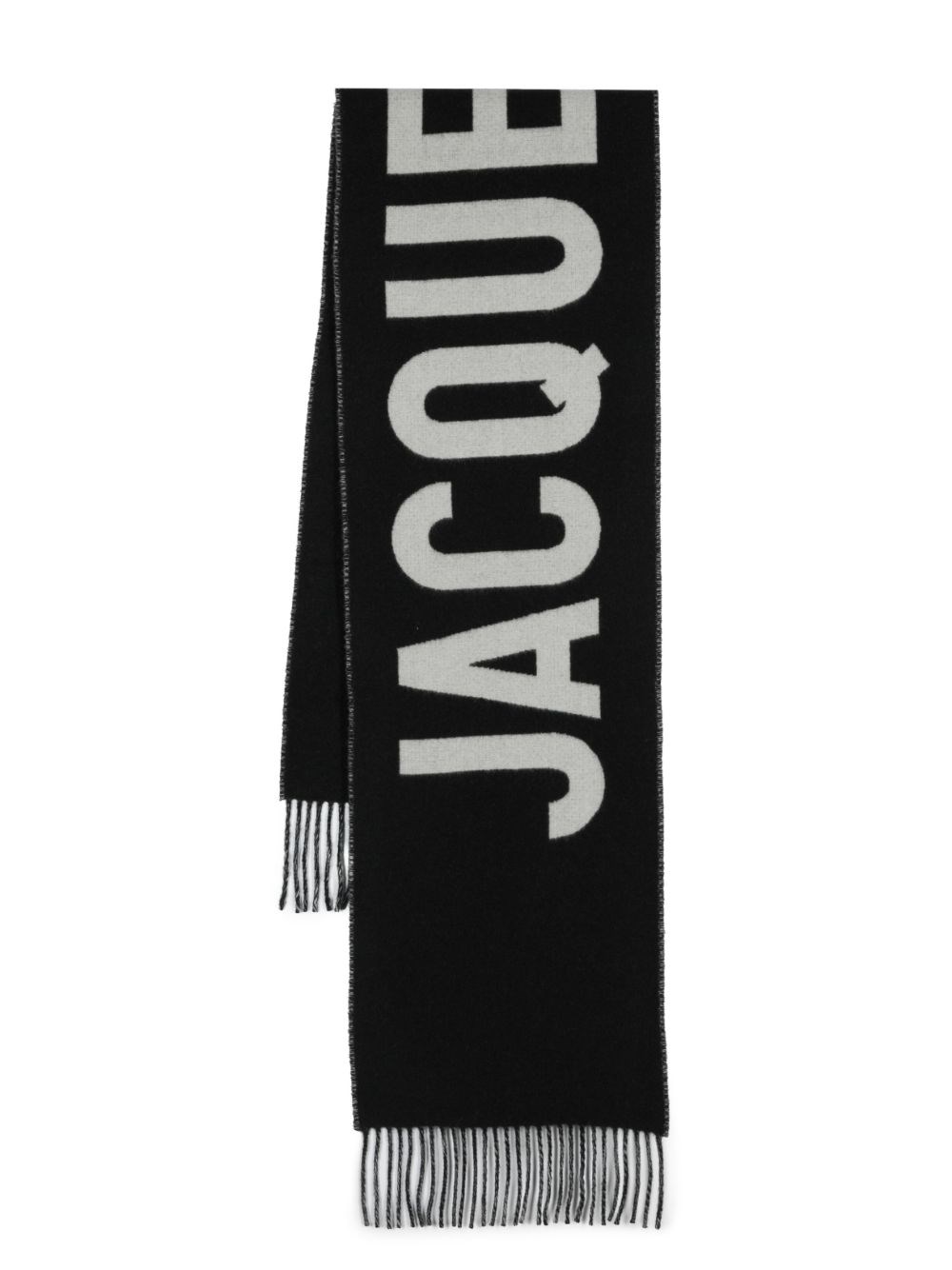 JACQUEMUS Logo Wool Scarf