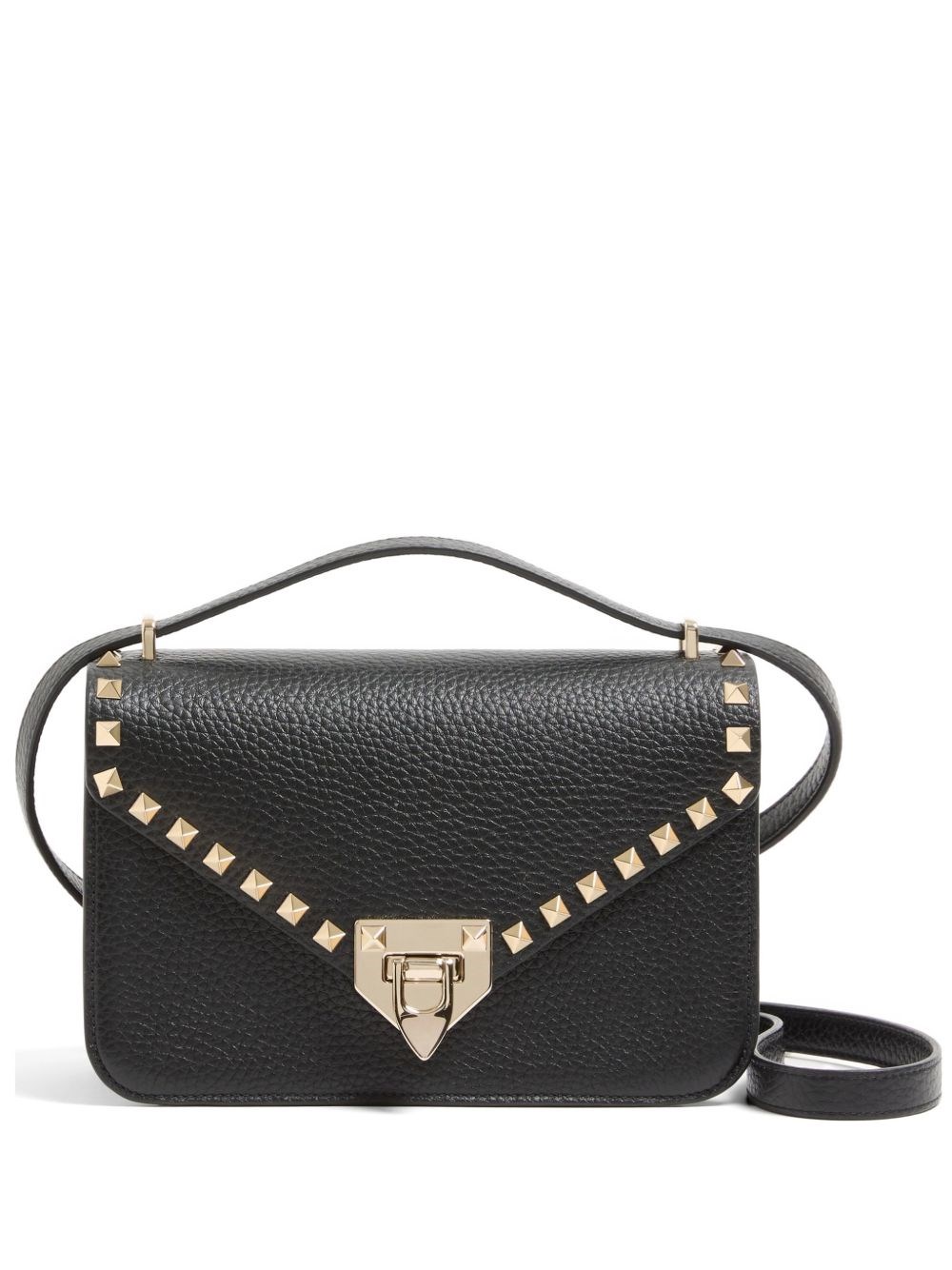 Valentino Garavani Borsa A Spalla In Pelle Scamosciata Rockstud