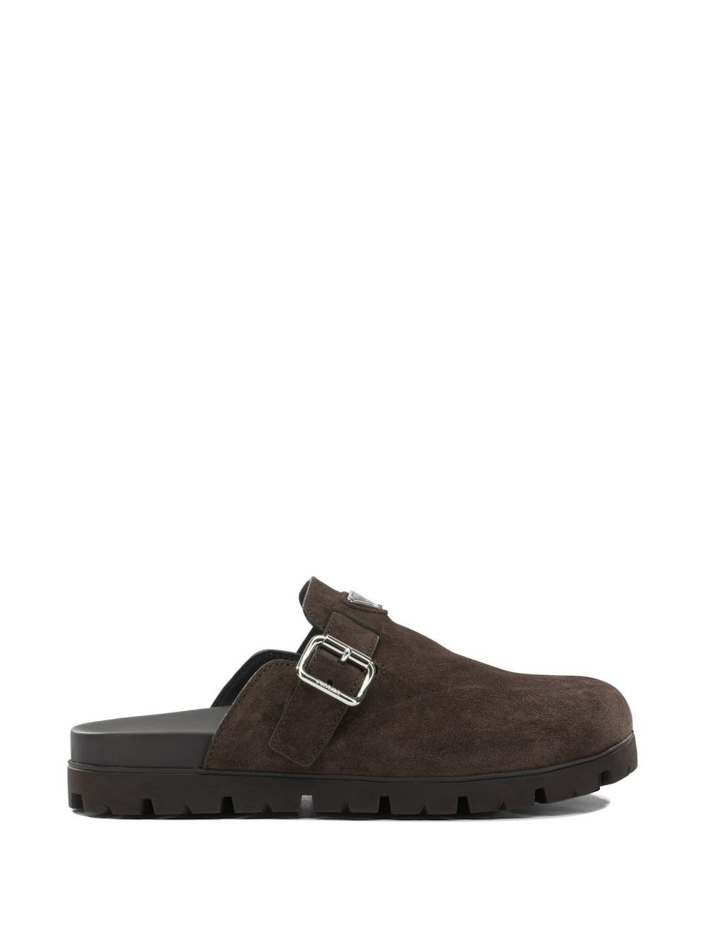 Prada Suede Leather Slippers