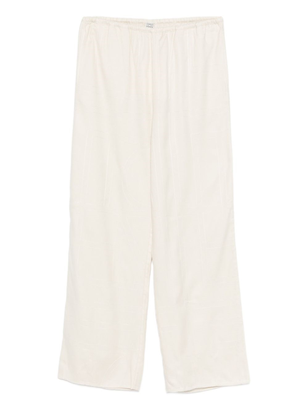 TOTEME Monogram Pajama Trousers