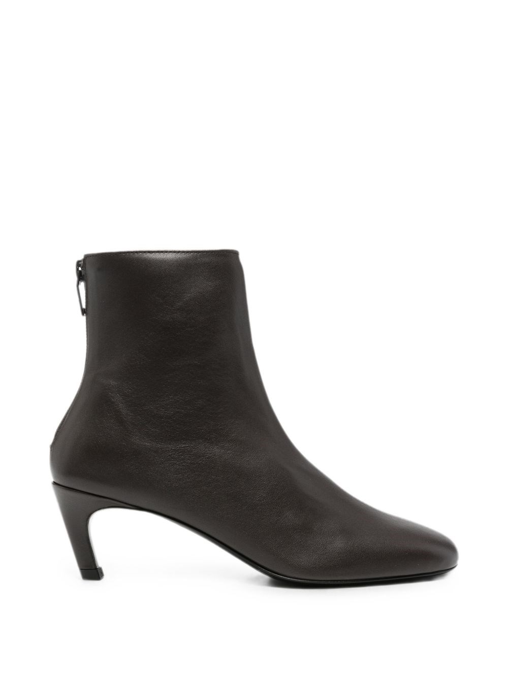 TOTEME Leather Ankle Boots
