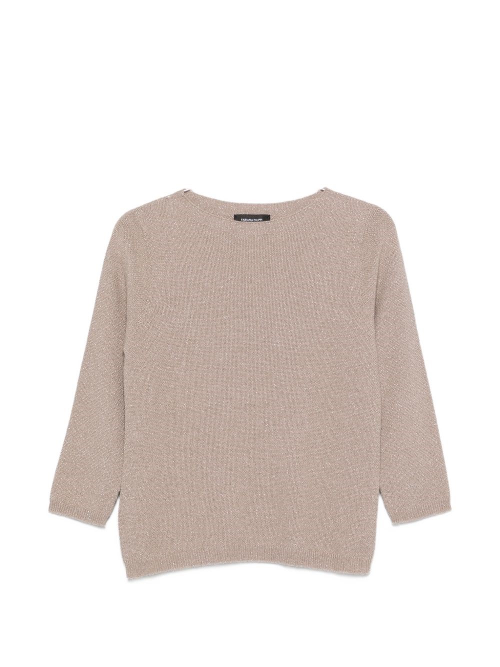 Fabiana Filippi Wool Blend Crewneck Sweater