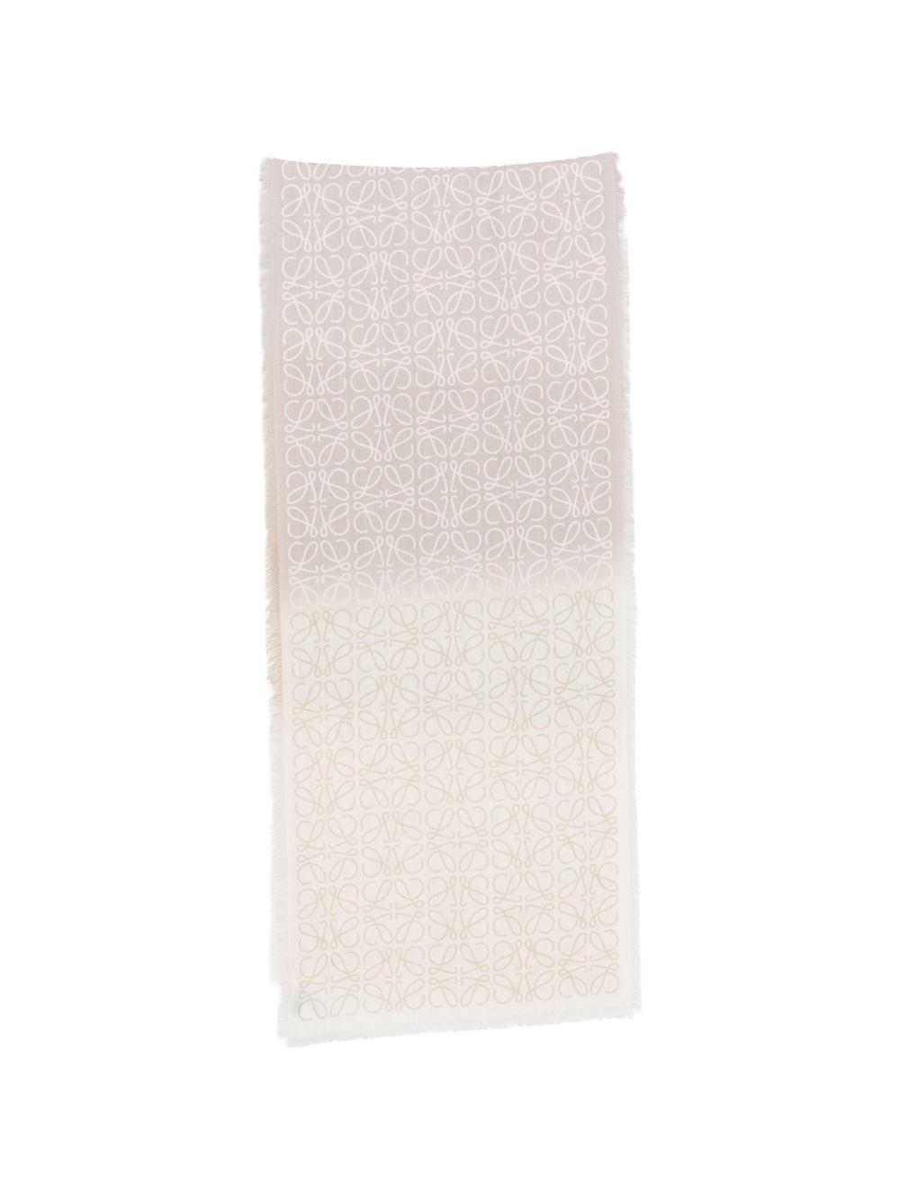 Wool, silk and cashmere blend scarf