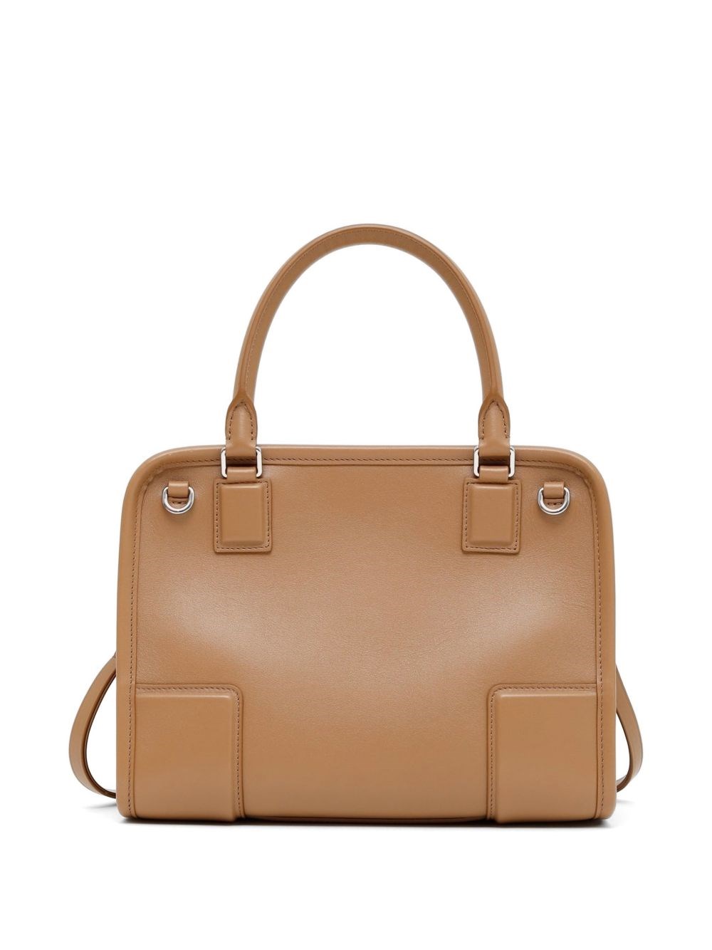 Loewe Amazona 180 Small Leather Handbag In Brown