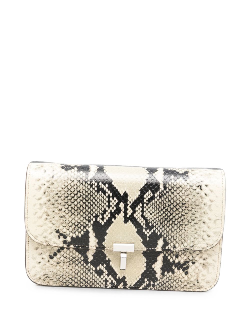 TOTEME T-Lock Leather Crossbody Bag