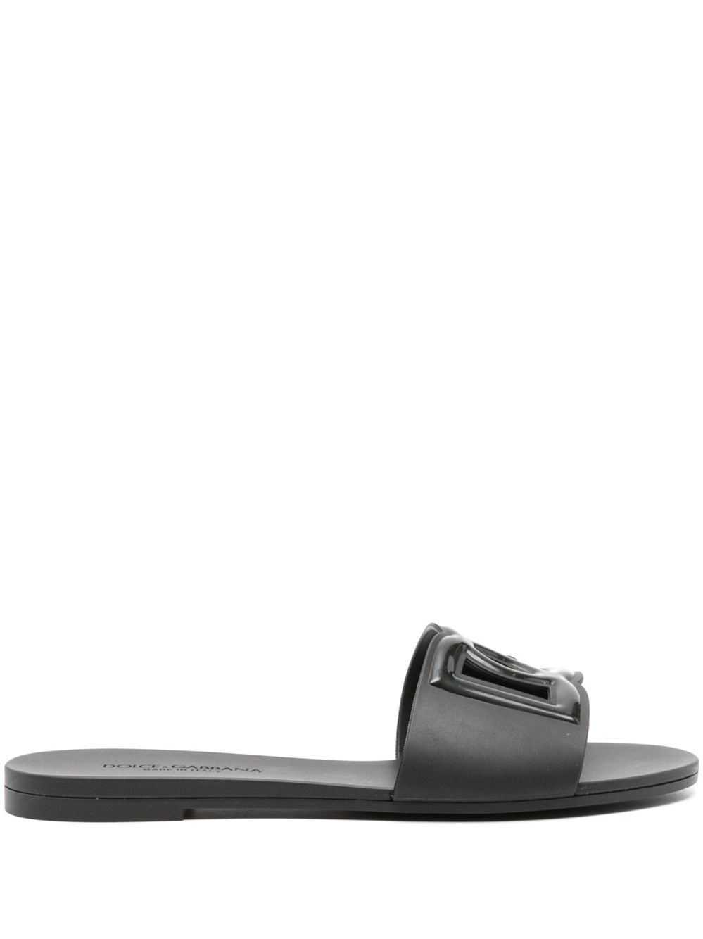 Dolce & Gabbana Dg Logo Flat Sandals
