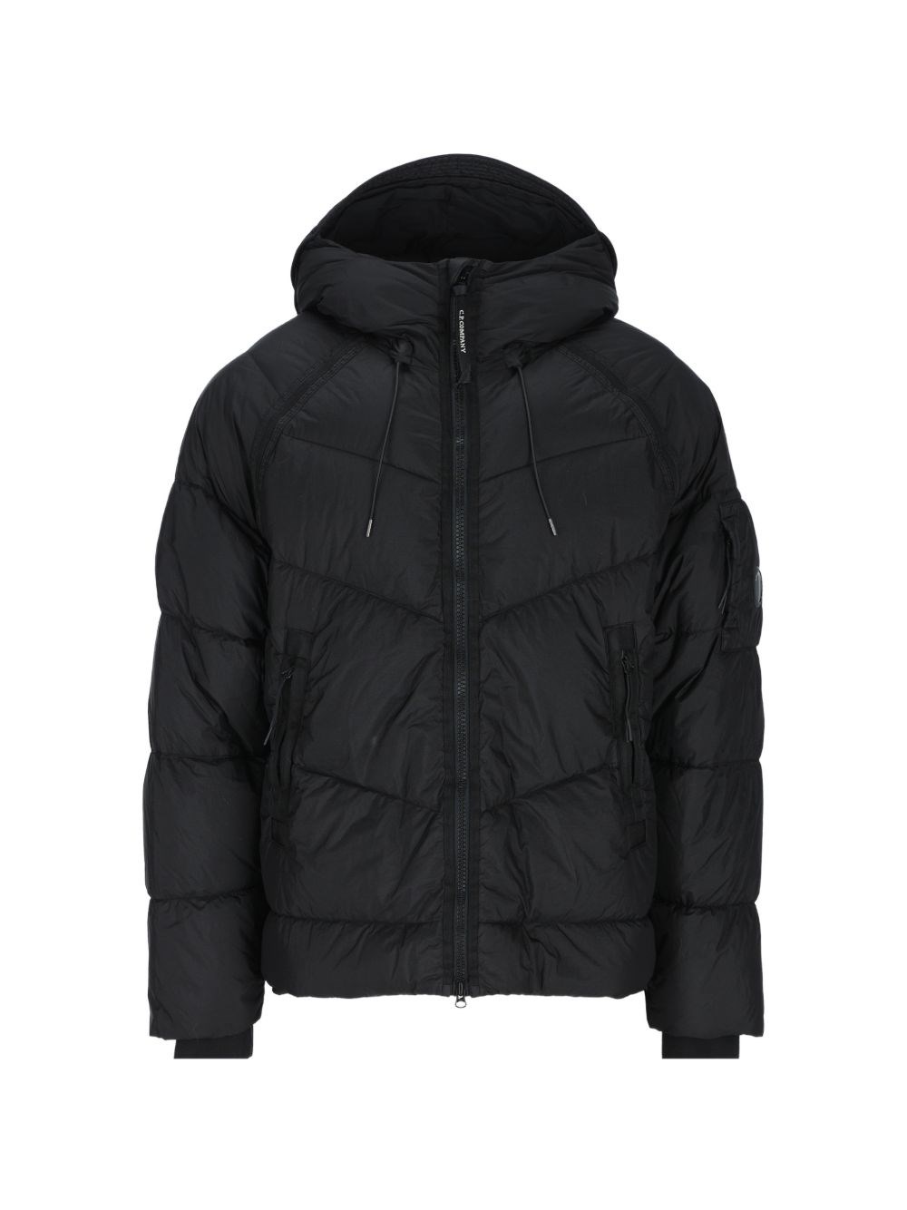 CP Company Men's Down Shield Jacket - Black 999 - Size L (50) - Image 4