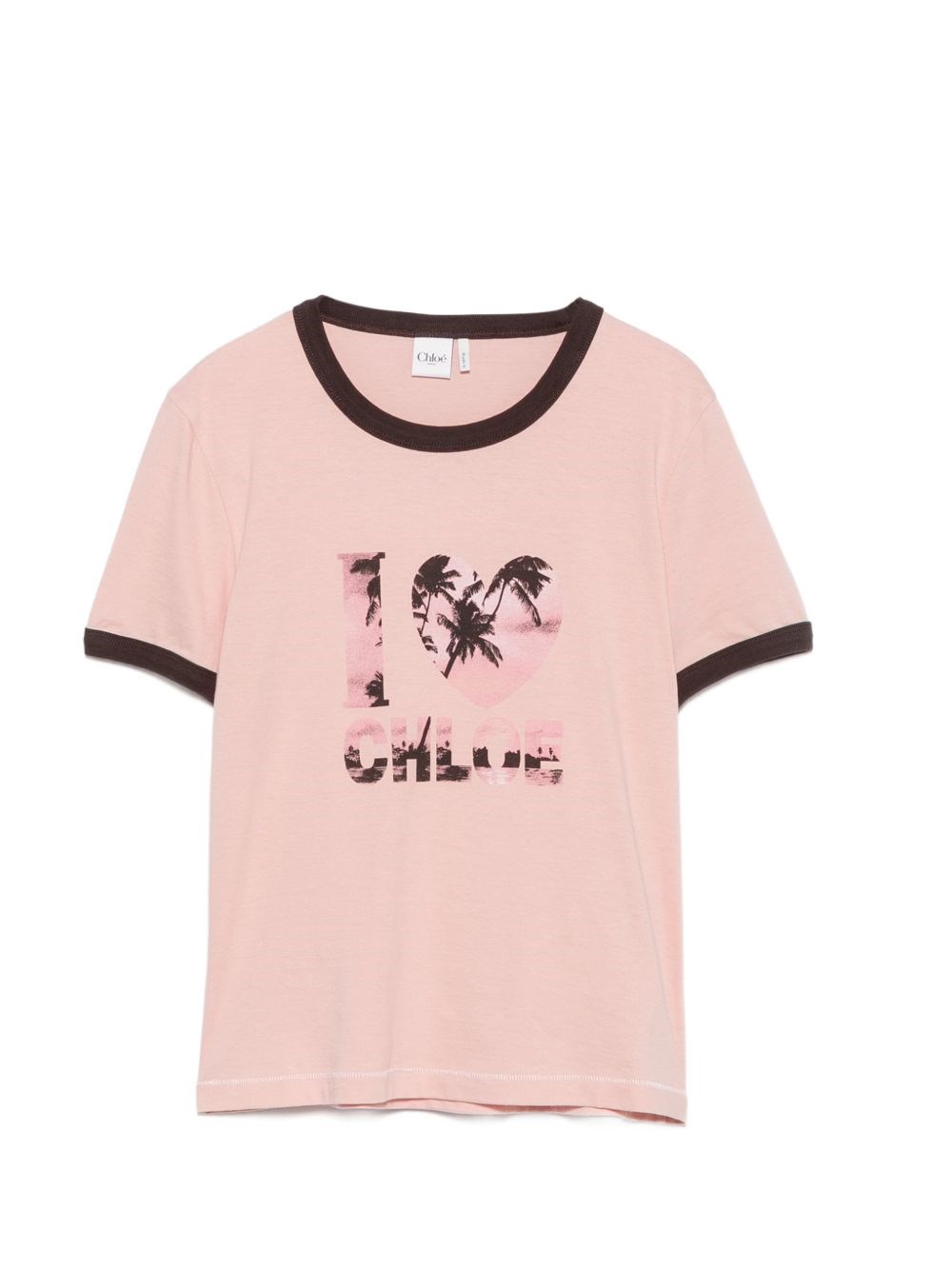 Chloé Printed Cotton T-Shirt