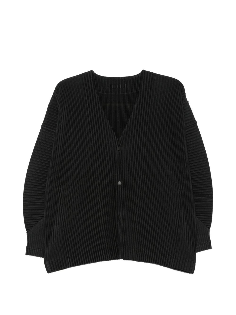 HOMME PLISSE' ISSEY MIYAKE Pleated V-Necked Top Homme Plisse' Issey Mi