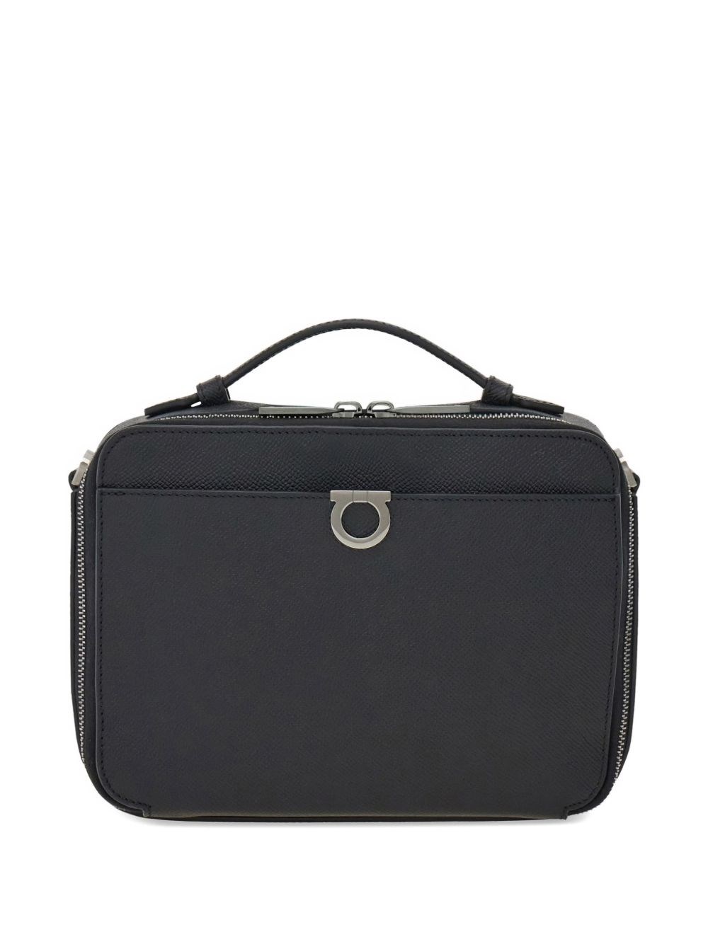 Ferragamo Borsa A Tracolla In Pelle Gancini