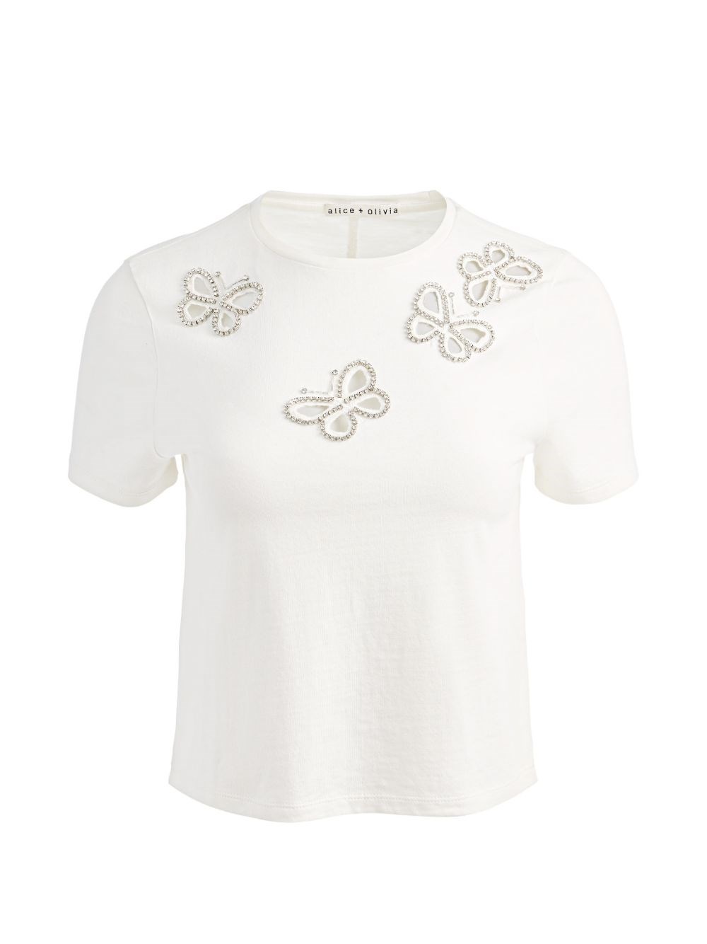 ALICE+OLIVIA Cindy Cut-Out T-Shirt