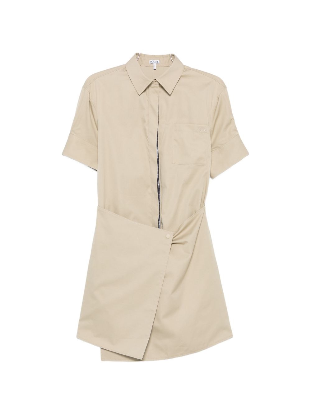 Loewe Cotton And Silk Mini Dress