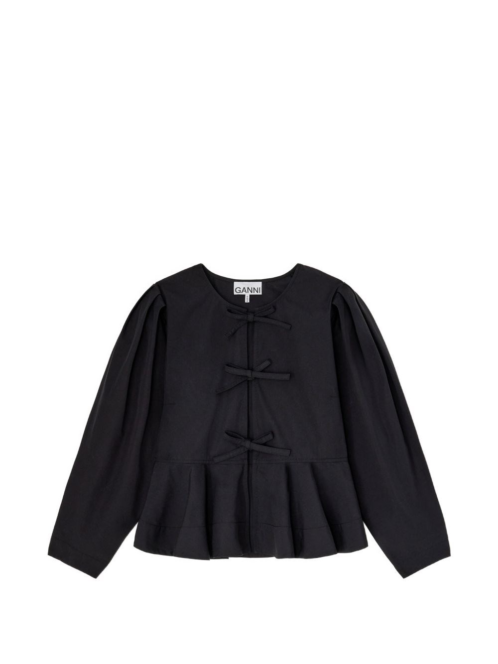 GANNI Organic Cotton Blouse