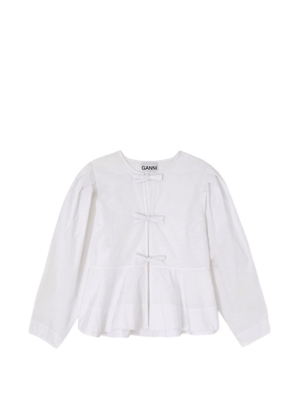 GANNI Organic Cotton Blouse