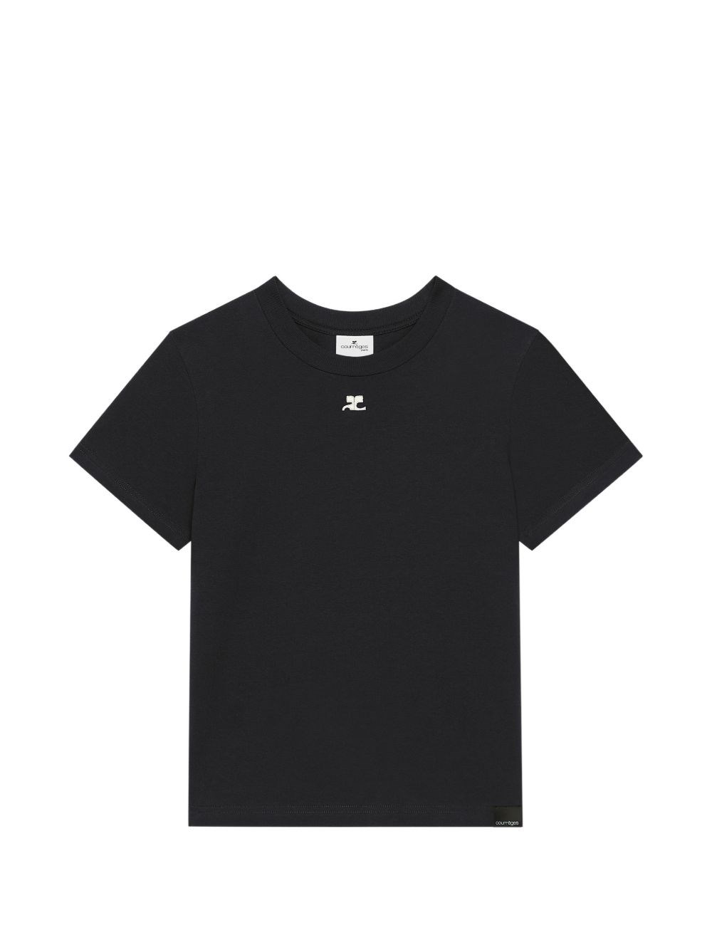 Courrèges Logo Cotton T-Shirt