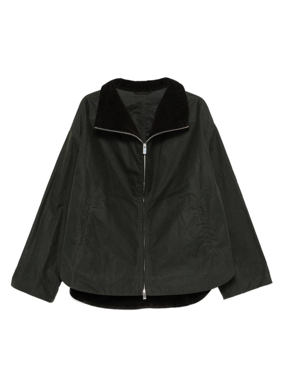 Organic Cotton Zipped Jacket
