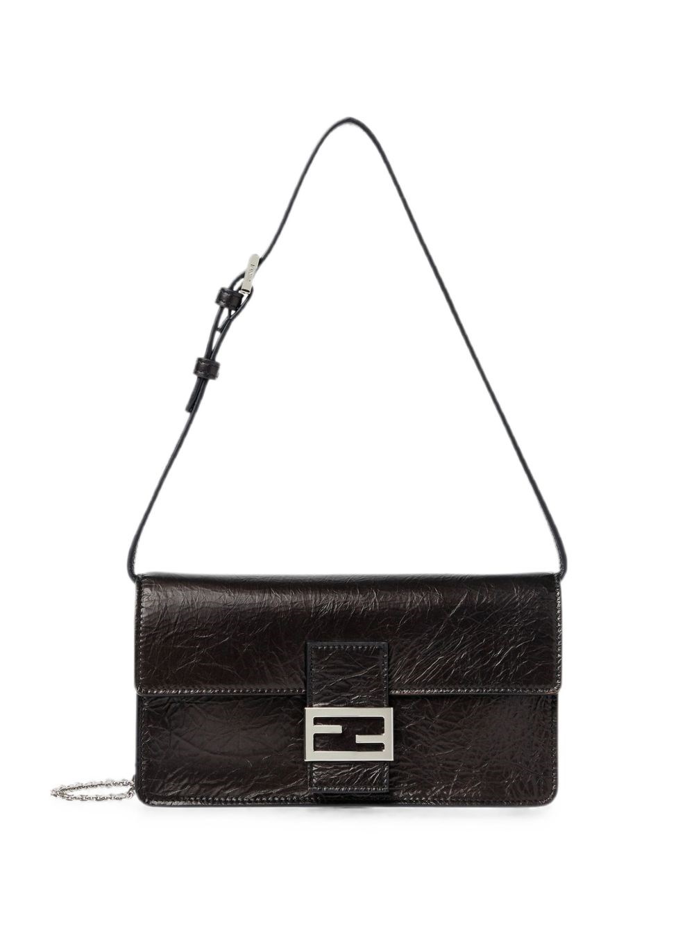 Fendi Tube Leather Wallet On Chain