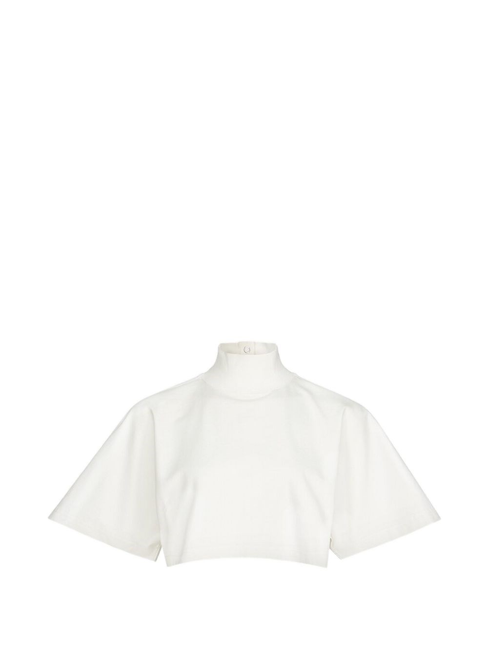 Alaïa Cotton High-Neck Top