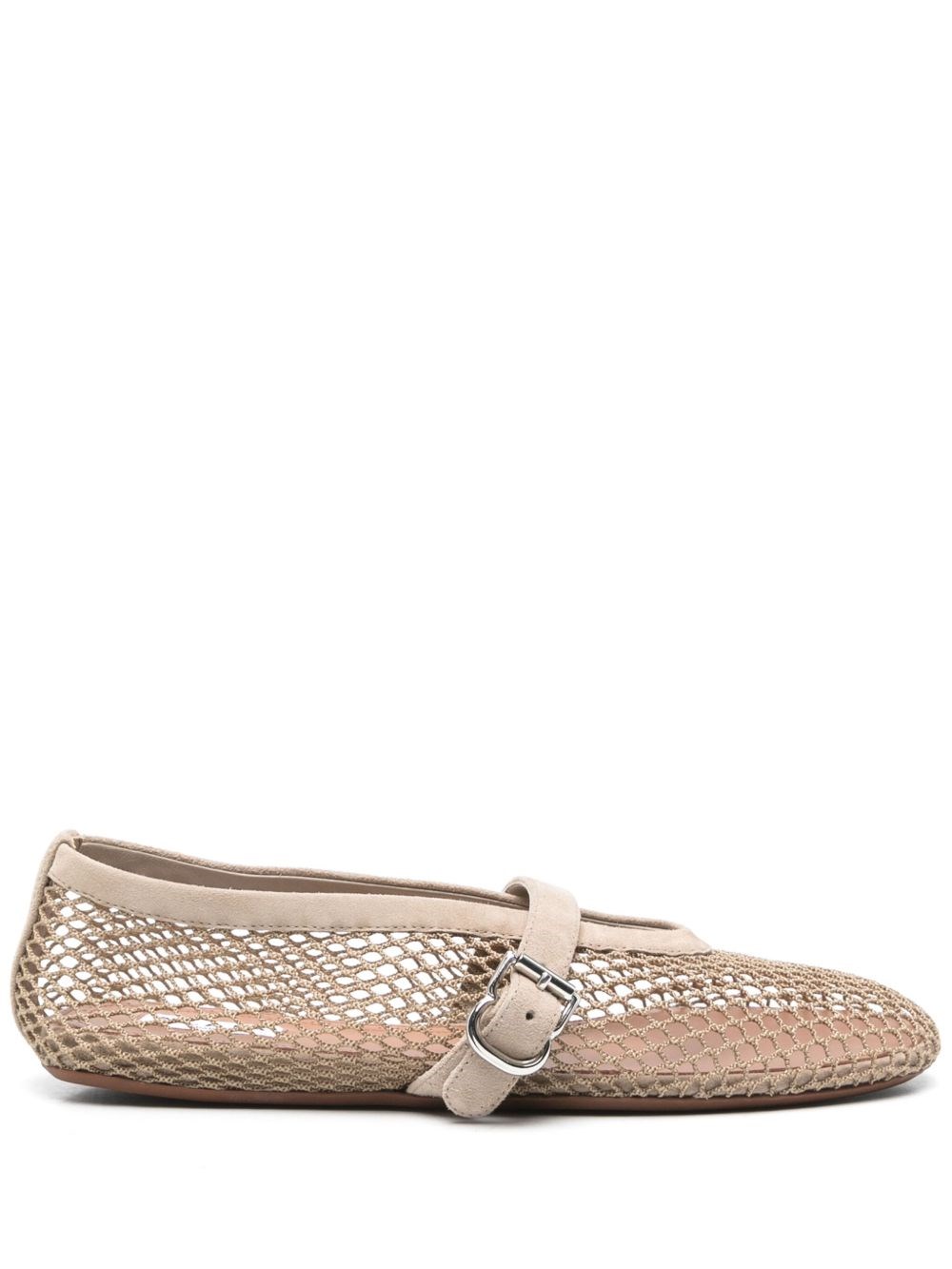 Alaïa Fishnet Ballet Flats