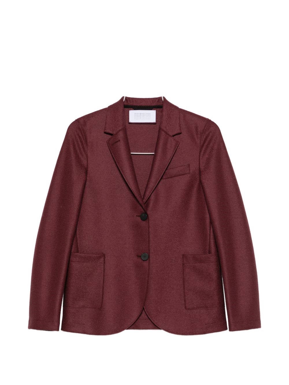 Harris Wharf London Wool Single-Breasted Blazer Jacket