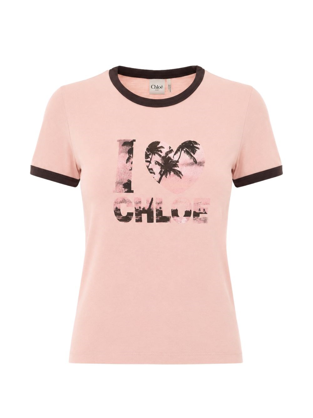 Chloé T-Shirt In Cotone Stampato