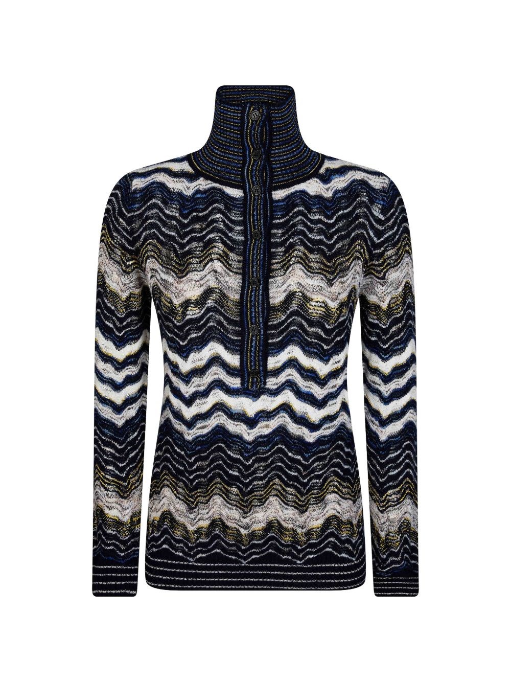 Zig Zag Motif Polo