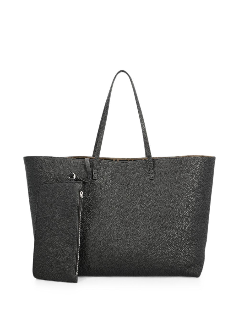 Fendi Roll Medium Leather Tote Bag