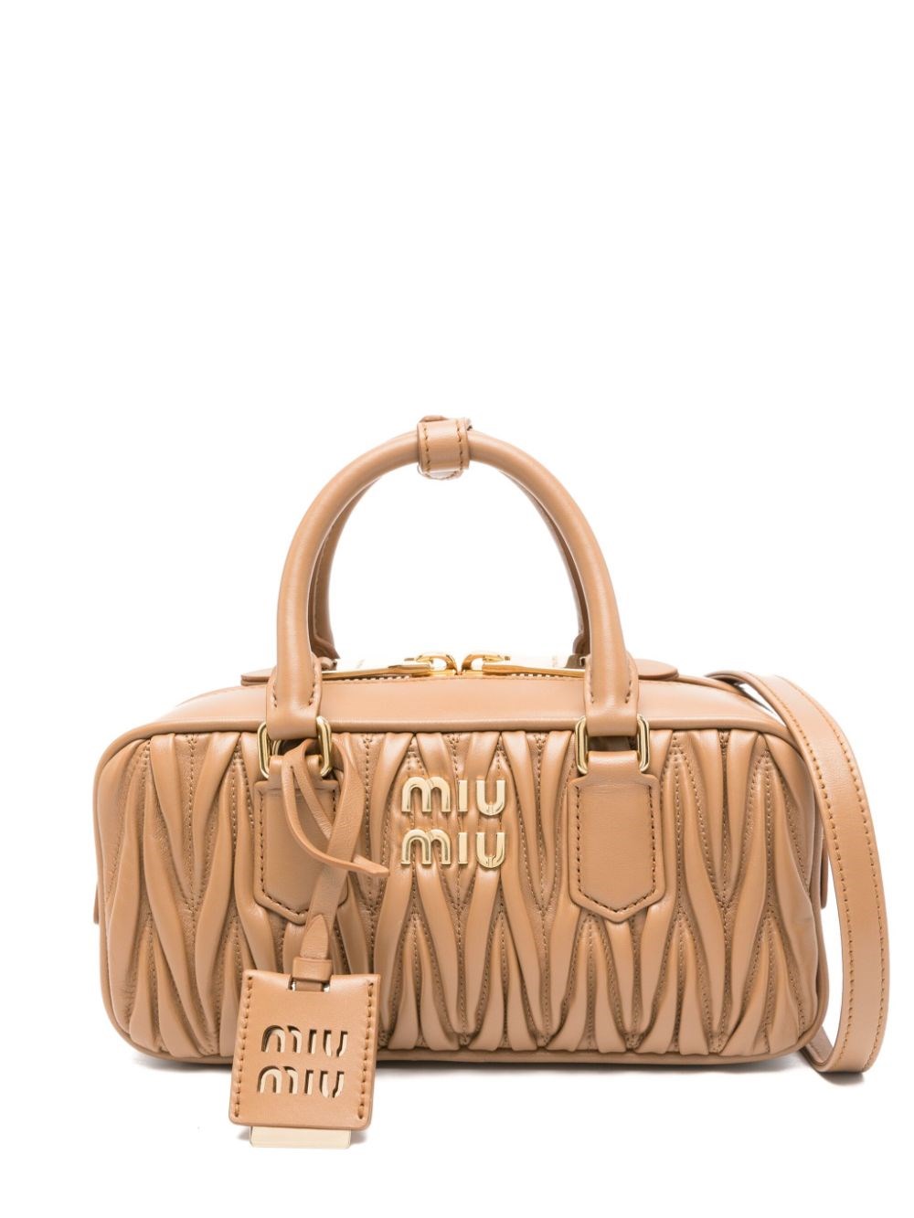 Miu Miu Arcadie Leather Handbag