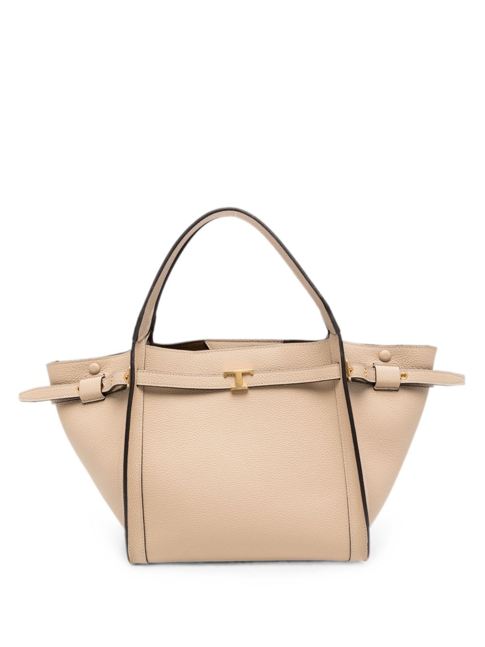 Tod's T Timeless Small Leather Tote Bag