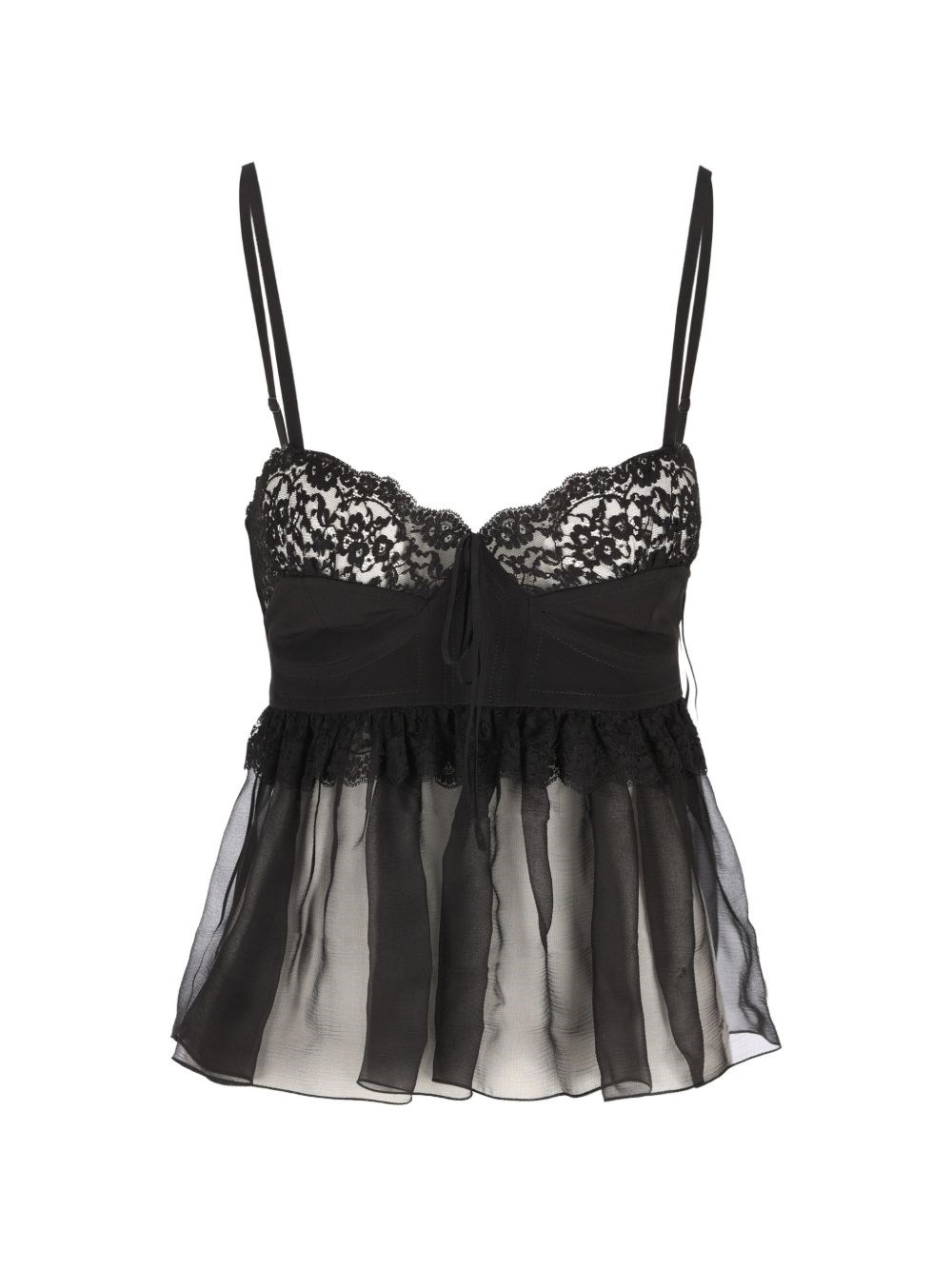 Chloé Silk Lingerie Top