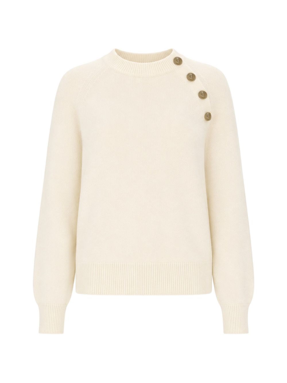 Balmain Cashmere Crewneck Sweater