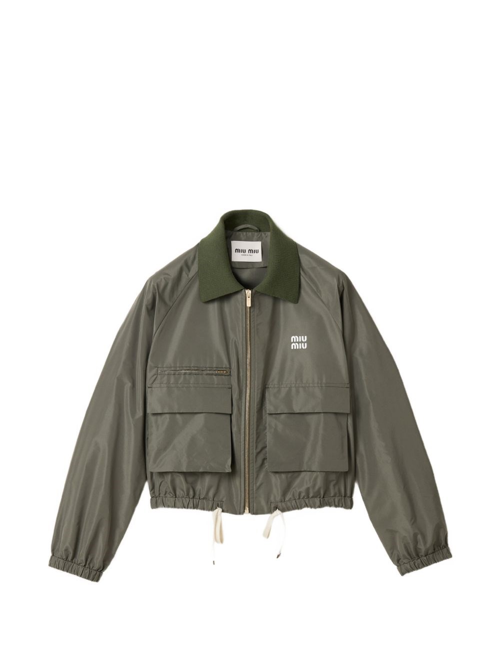 Zipped Blouson Jacket