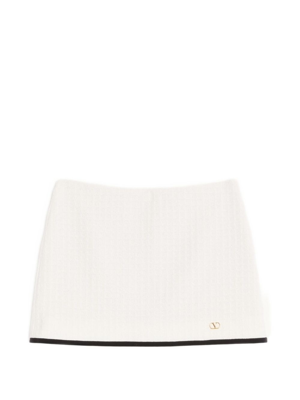 Valentino Tweed Cotton Skirt Pants