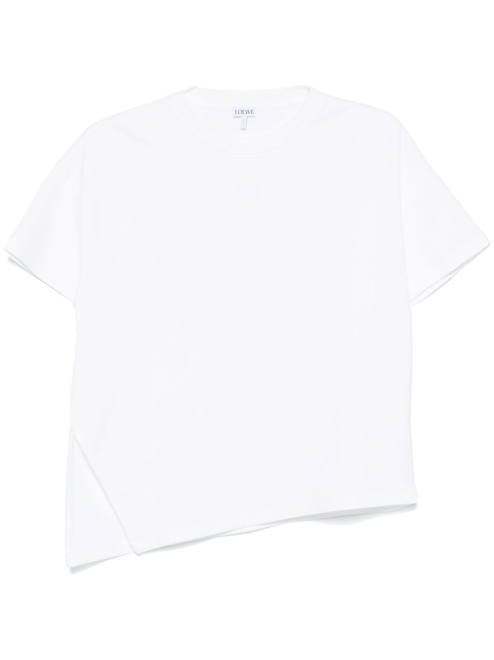 LOEWE Loewe Asymmetric Cotton T-Shirt　ロエベ アシンメトリー コットン T シャツ