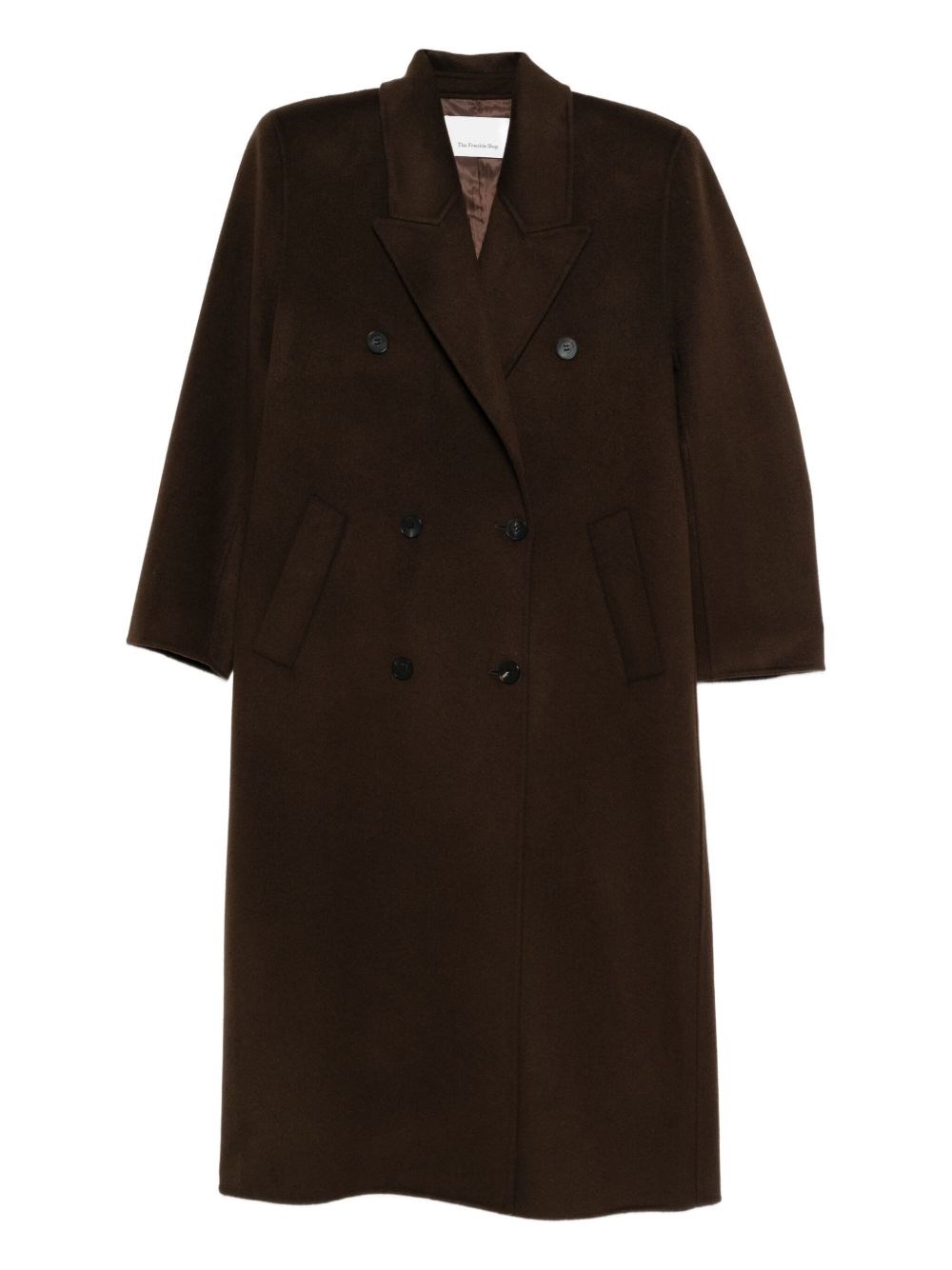 THE FRANKIE SHOP Gaia Wool Double-Breasted Coat