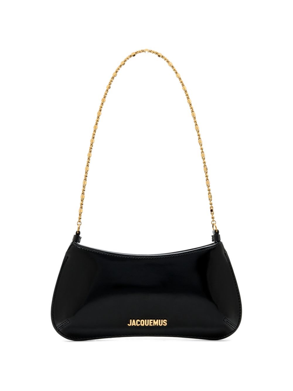 JACQUEMUS Le Petit Bisou Chaine Borsa A Spalla In Pelle