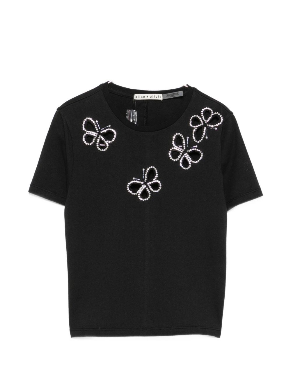 Alice+Olivia Cindy Cut-Out T-Shirt