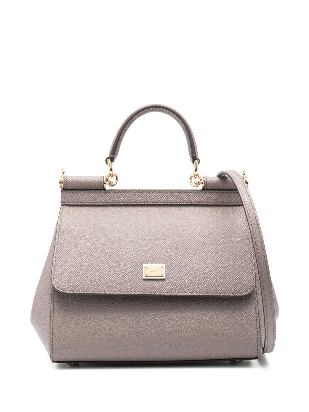 Dolce & Gabbana Sicily Medium Leather Handbag