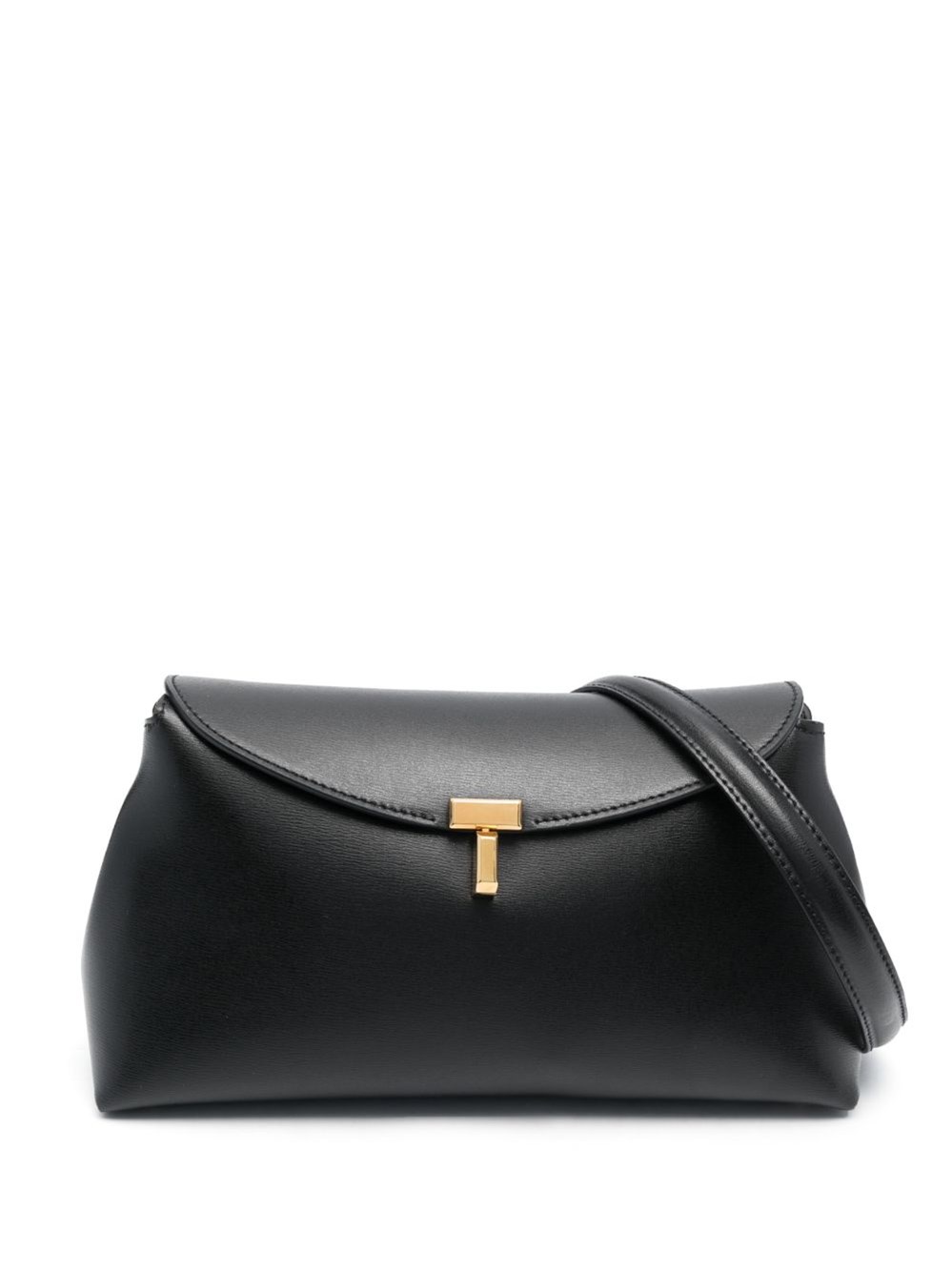 TOTEME T-Lock Leather Clutch