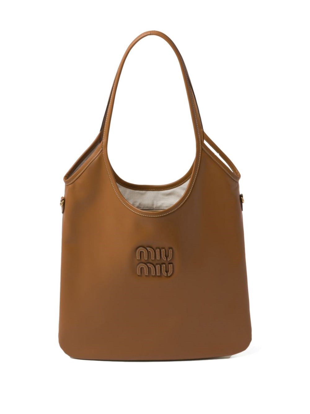 Miu Miu Ivy Leather Shoulder Bag